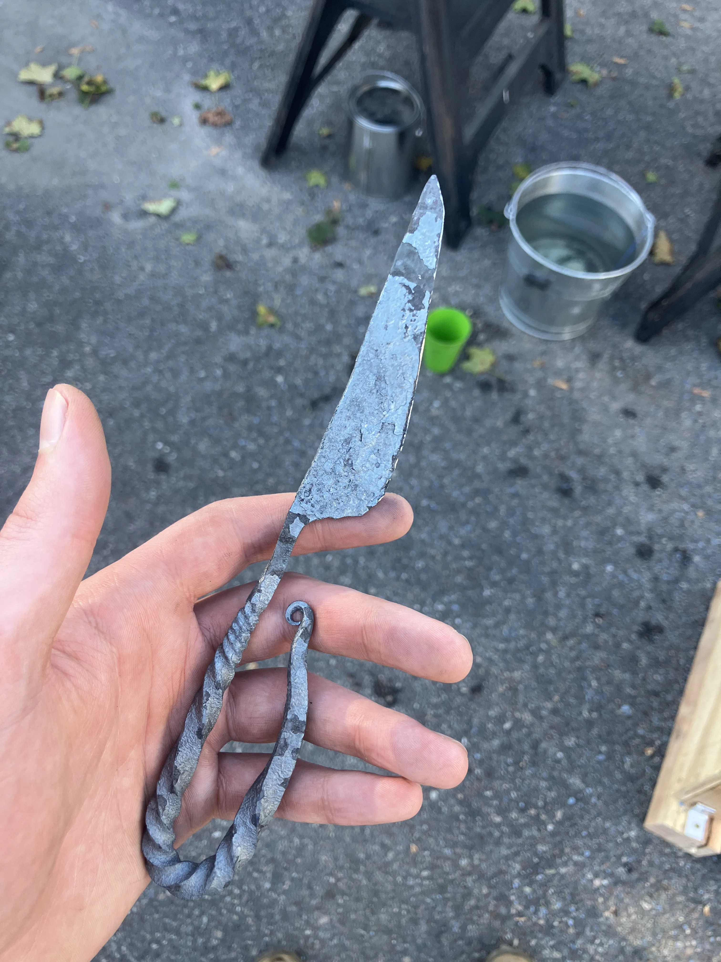 Forged letter opener