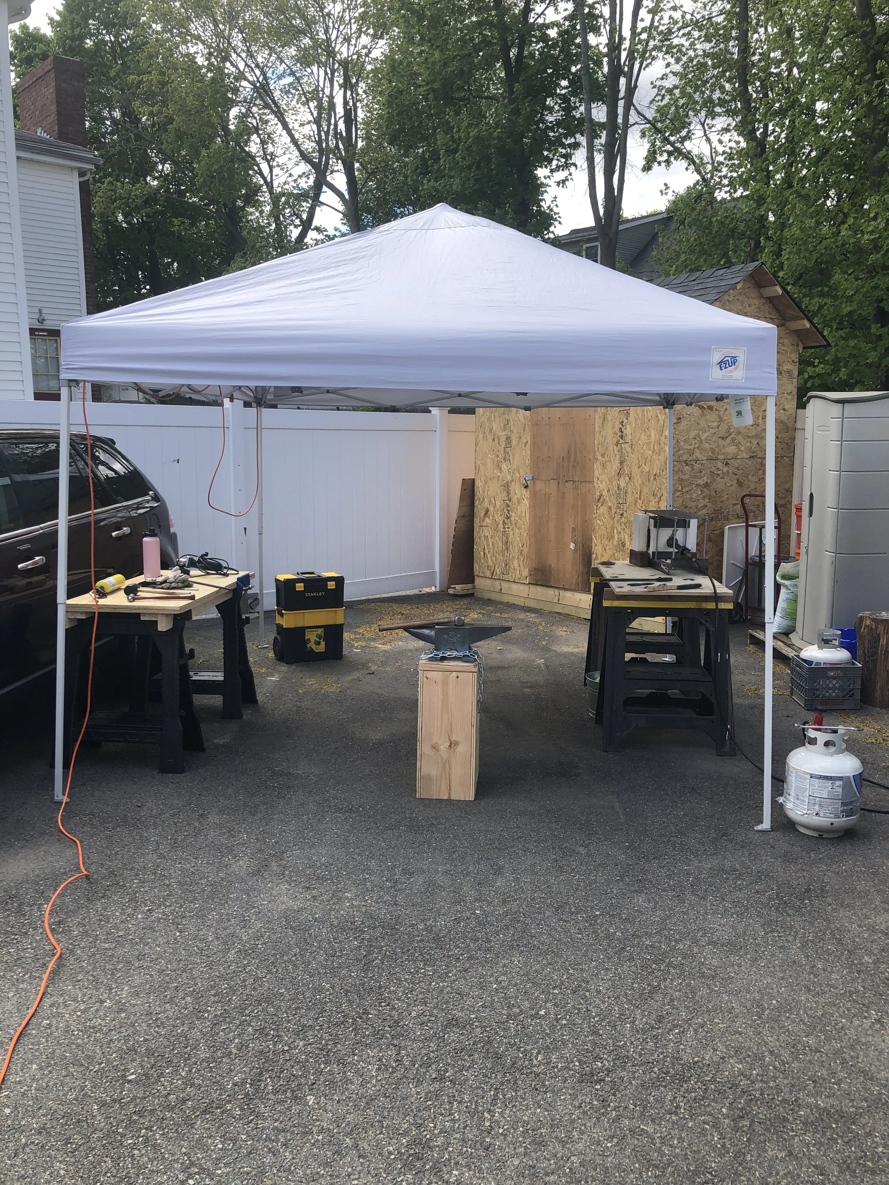 Start of a forge day